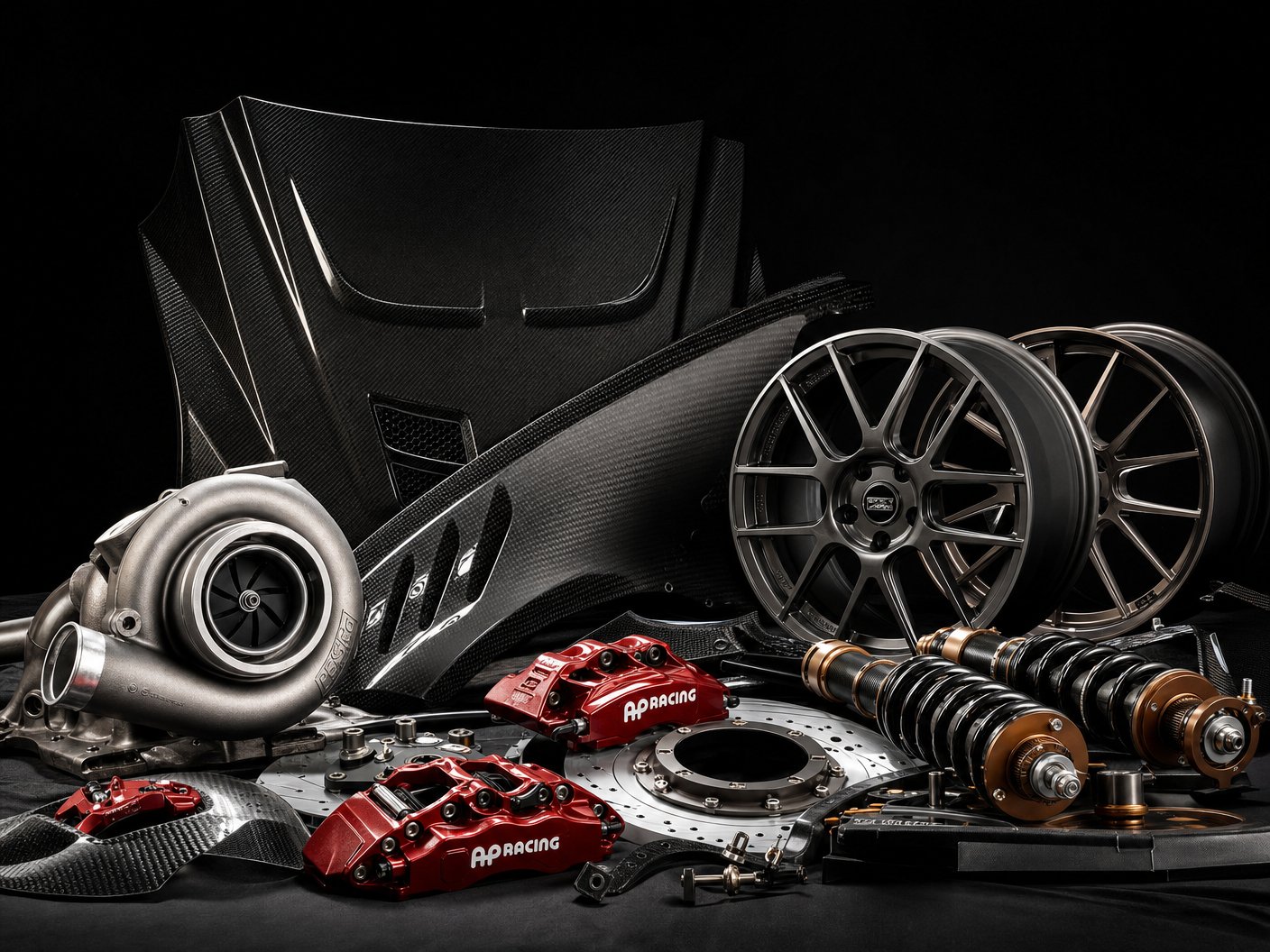 搜同网配件 - Brembo GT 6活塞卡钳套件